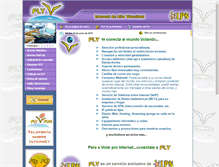 Tablet Screenshot of flyinternet.com.ar